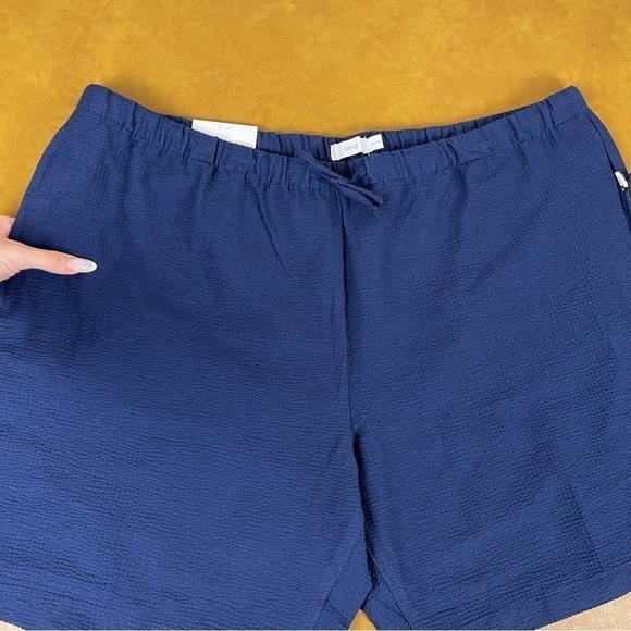 Onia Pull-On Stretch Seersucker (Deep Navy) Short Size XXL Men‎ - Picture 2 of 10